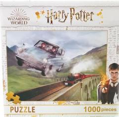 Puzzle Harry Potter - Masina Zburatoare, 1000 piese