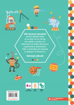 365 de jocuri educative pentru baietei 4+
