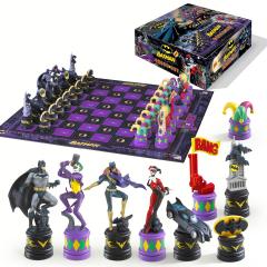 Joc de sah - Batman Chess Set - Dark Knight vs. Joker