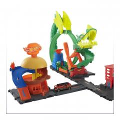Set de joaca - Hot Wheels City - Dragon Drive Firefight