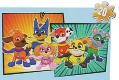 PATRULA CATELUSILOR PUZZLE 4IN1 DIN LEMN