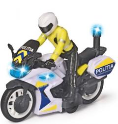 Dickie - Motocicleta de Politie - 17 cm