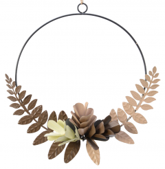 Ornament brad - Iron Leaf - Iron Flower