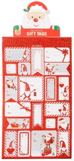 Set stickere etichete Craciun - Tip 2 - Modele diferite