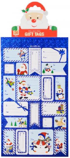 Set stickere etichete Craciun - Tip 2 - Modele diferite