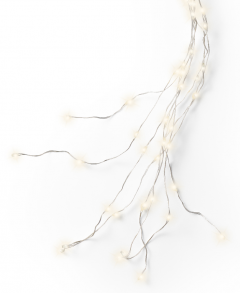 Ghirlanda de luminite - Micro LED Tree Bunch Silver Wire Warm White - Outdoor