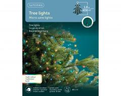Ghirlanda de luminite - Multi-Colour Micro LED Tree Bunch Green Wire - Outdoor
