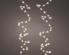 Instalatie decorativa - 189 Micro LED Extra Dense Lights Silver Wire Warm White - Outdoor 