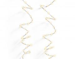 Instalatie decorativa - 189 Micro LED Extra Dense Lights Silver Wire Warm White - Outdoor 