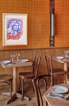 Print de arta inramat - Blue Molly, 30x40 cm