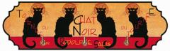 Cuier metalic - Chat Noir - Mic