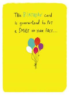 Felicitare - Smile or Face