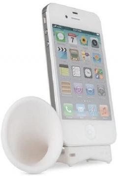 Suport telefon Bone Horn Stand Pro White