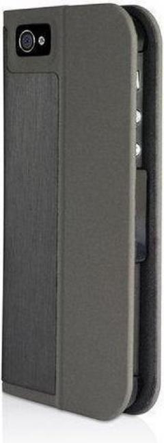 Husa IPhone 5/5S/SE - Macally Slimcase Stand Black