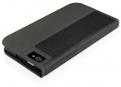 Husa IPhone 5/5S/SE - Macally Slimcase Stand Black