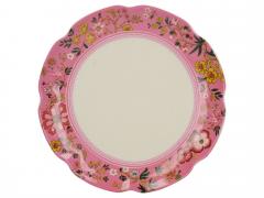 Farfurie-Katie Alice- Eastern Flora Canape Plate Pink