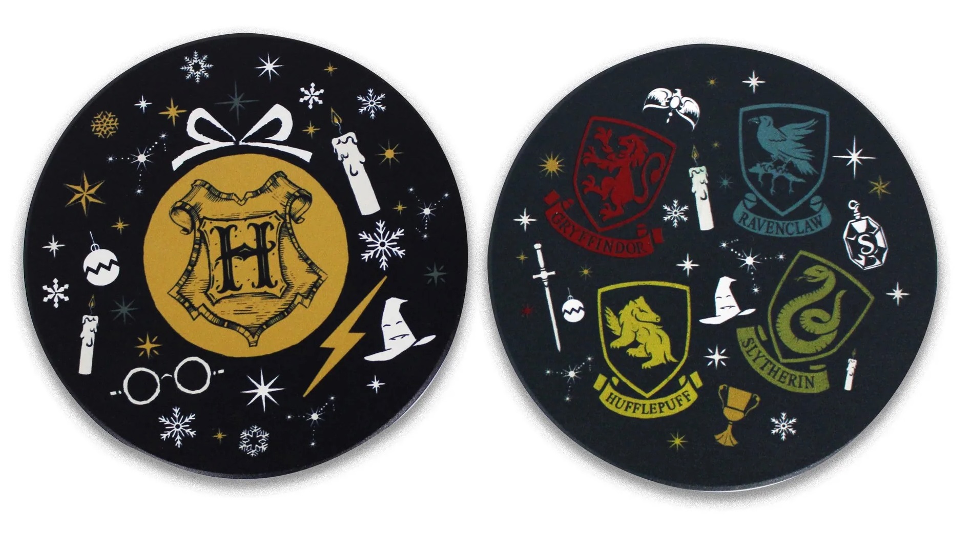 Set 2 suporturi pahar Harry Potter Christmas Half Moon Bay