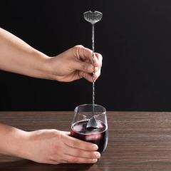 Lingurita cu strecuratoare pentru cocktail - Spoon Strainer