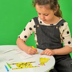 Kit creativ - Make, Paint & Play - 3D Safari