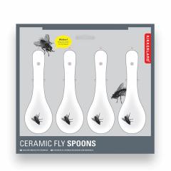 Set 4 linguri ceramica - Fly