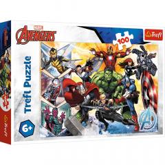 Puzzle - Marvel - Puterea Razbunatorilor, 100 piese