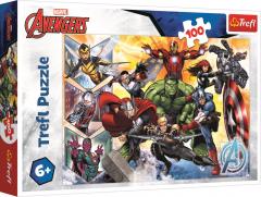 Puzzle - Marvel - Puterea Razbunatorilor, 100 piese