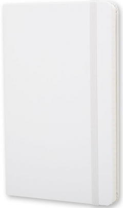 Carnet - Moleskine Classic - Hard Cover, Pocket, Ruled - White