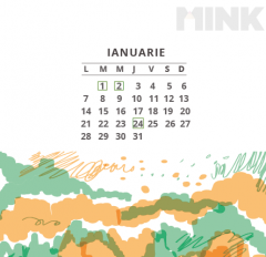 Calendar de birou 2019