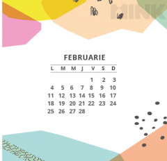 Calendar de birou 2019