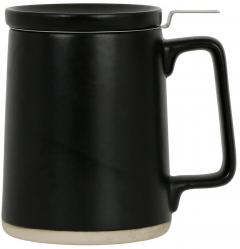 Cana cu infuzor si capac 500ml - Matte Black