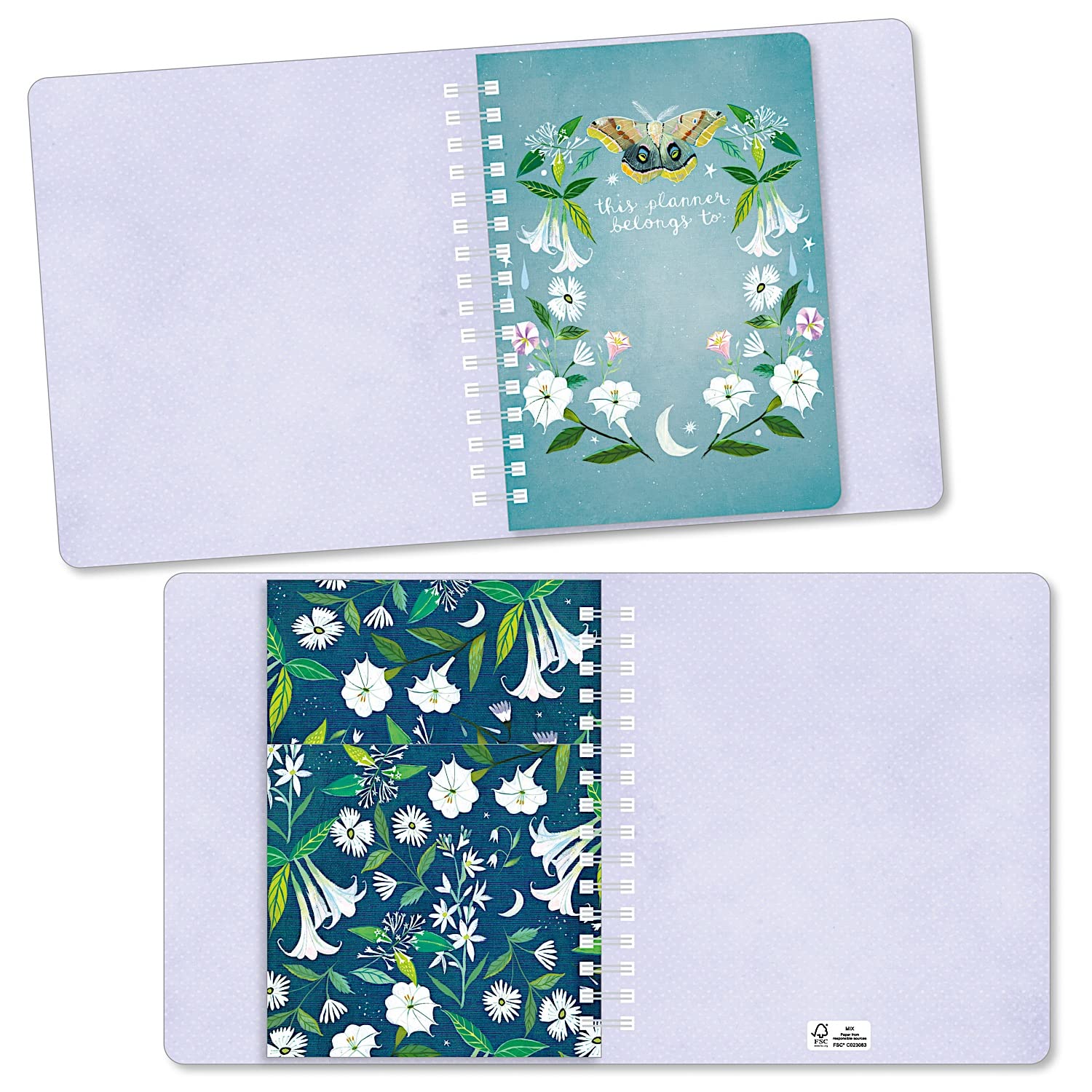 Agenda 2023 Katie Daisy Deluxe Hardcover Weekly Planner 12Month