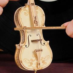 Puzzle 3D - Violoncel, 58 piese