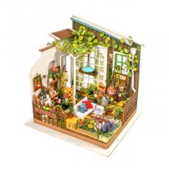 Puzzle 3D - Minicasuta de papusi - Gradina lui Miller