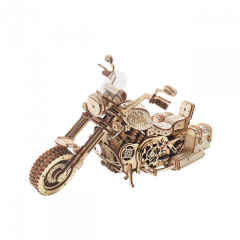 Puzzle 3D - Cruiser Motorcycle, 420 piese