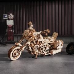 Puzzle 3D - Cruiser Motorcycle, 420 piese