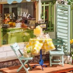 Puzzle 3D - Floraria cu dulciuri si ceai