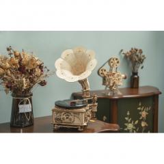 Puzzle 3D - Gramofon, 424 piese