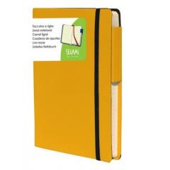 Carnet foaie liniata cu coperta galbena - Notebook Small Lined Yellow