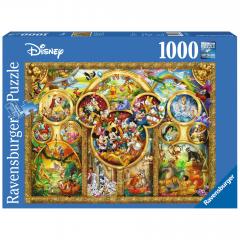 Puzzle 1000 piese - Temele Disney