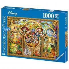 Puzzle 1000 piese - Temele Disney