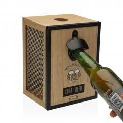 Desfacator sticle de bere - Caja Dispensador Vino Madera