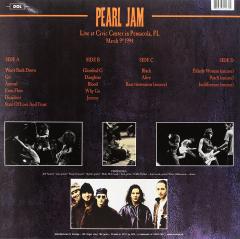 Pearl Jam - Live At Civic Center In Pensacola, FL March 9th 1994 (Yellow Vinyl)