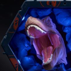 Figurina Wow! Stuff – Dino Tyrannosaurus Rex si cu efecte sonore
