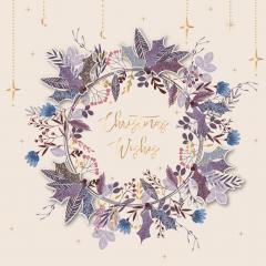 Felicitare - Ruby Solstice - Christmas - Floral Wreath