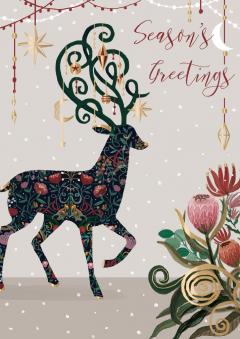 Felicitare - Tinsel & Tidings - Christmas - Stag