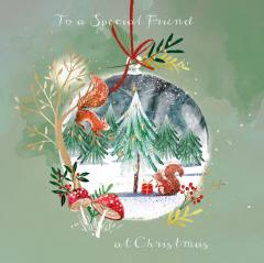 Felicitare - Curious Inksmith - Special Friend - The Christmas Tree