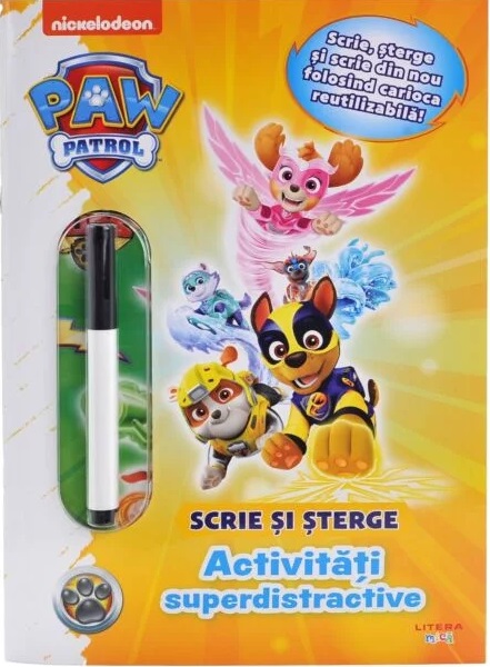 Activitati superdistractive. Scrie si sterge