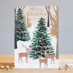 Felicitare - Merry Christmas Deer