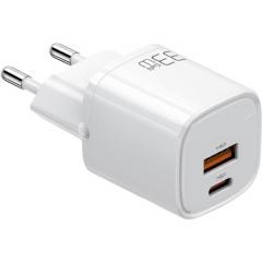 Incarcator Dual USB, 33 W, Alb