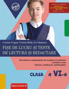 Fise de lucru si teste de lectura si redactare. Clasa a VI-a